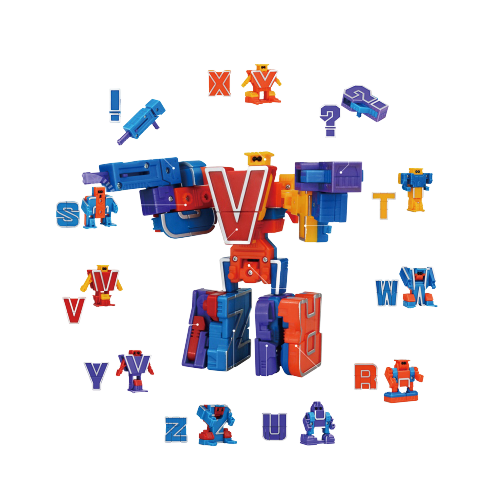 Alphabet transformers toy sales
