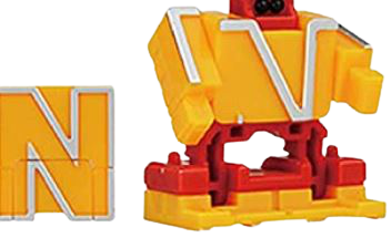 Alphabet best sale transformers toy